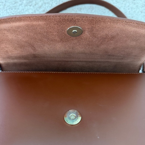 A.P.C. Dark Brown Leather Shoulder Bag - Picture 6 of 8